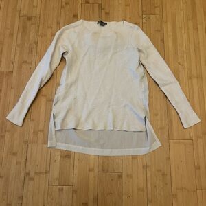 Vince Soft Cream Knit Top